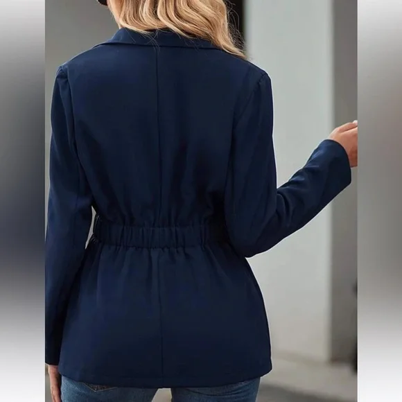 NWOT navy blue blazer - Picture 4 of 6